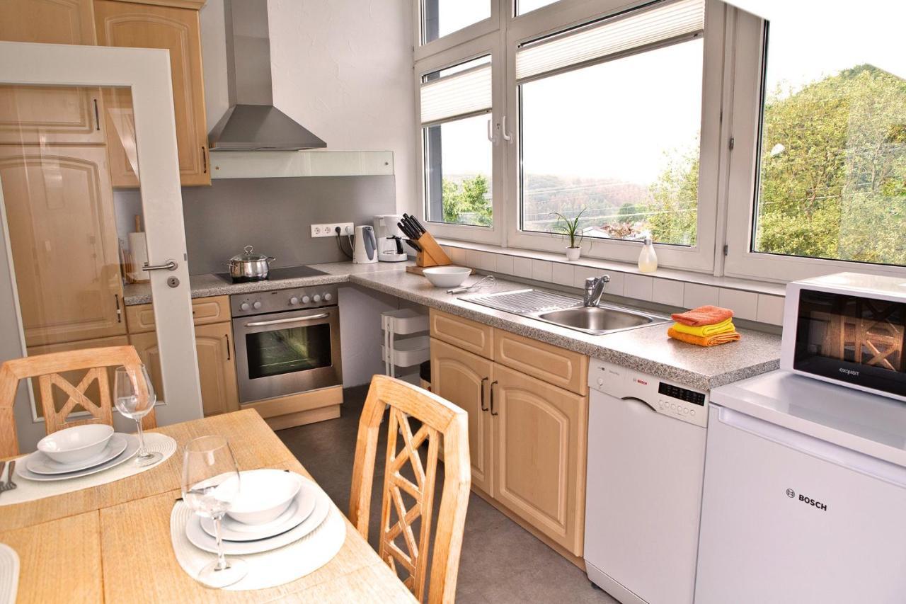 Ferienwohnung Klebeck 뤼덴샤이드 외부 사진